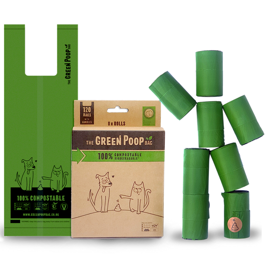 GreenPoop Dog Poo Bag (120 Bags)