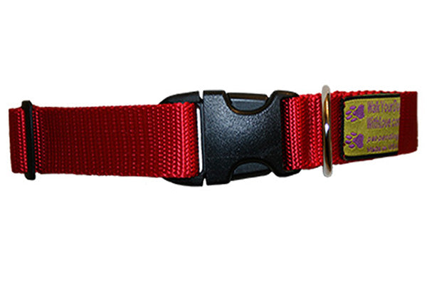 Walk Your Dog With Love - Luxury Collar - Red