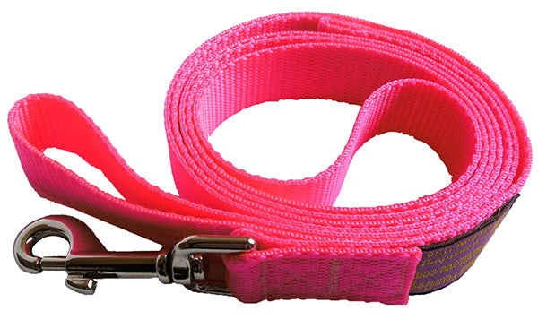 Walk Your Dog With Love - Luxury Dog Lead - Pink